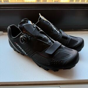 Louis Garneau Black Clip In Spin / Cycling Shoe